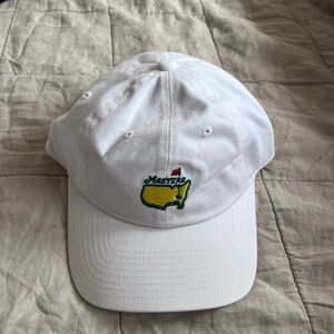 Masters American Needle White and Yellow Hat